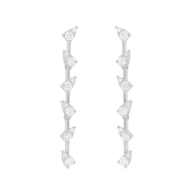 14K GOLD DIAMOND BROOKE EARRINGS