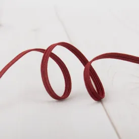 3mm braided elastic - BURGUNDY