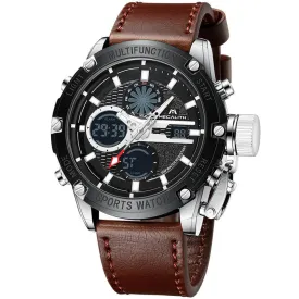 8236M | Quartz Men Watch | Leather Band