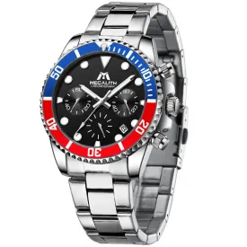 8601M | Quartz Men Watch | Stainless Steel Band