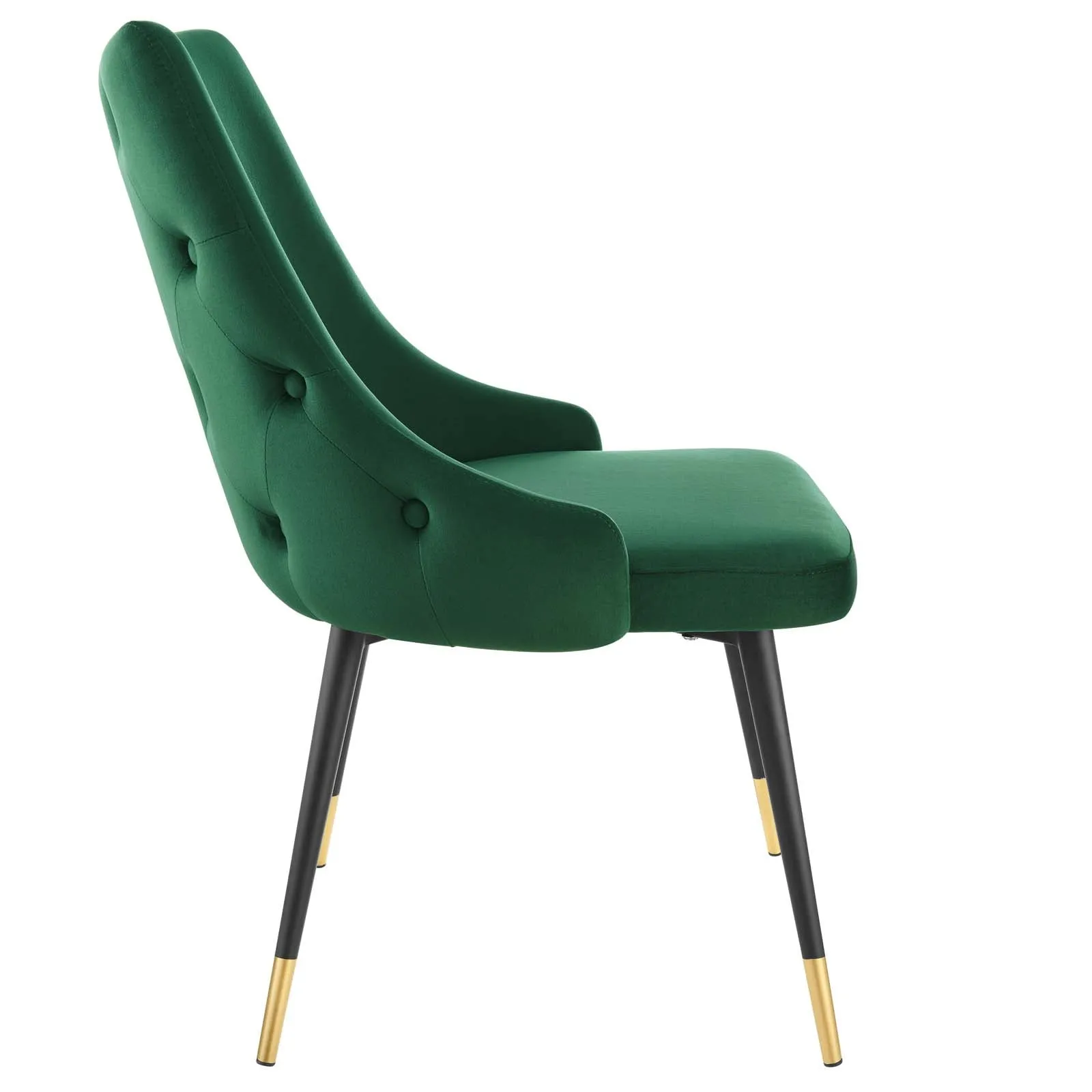 Adorn Dining Side Chair Performance Velvet Set of 2 by Modway