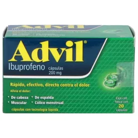 ADVIL FAST-GEL 200 MG CAPS 20