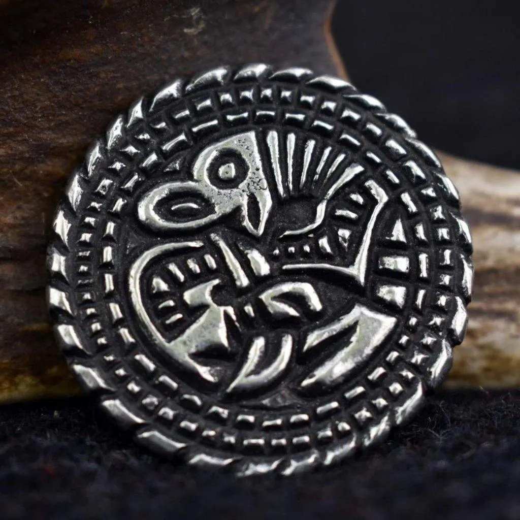 Asgard Small York Disc Brooch