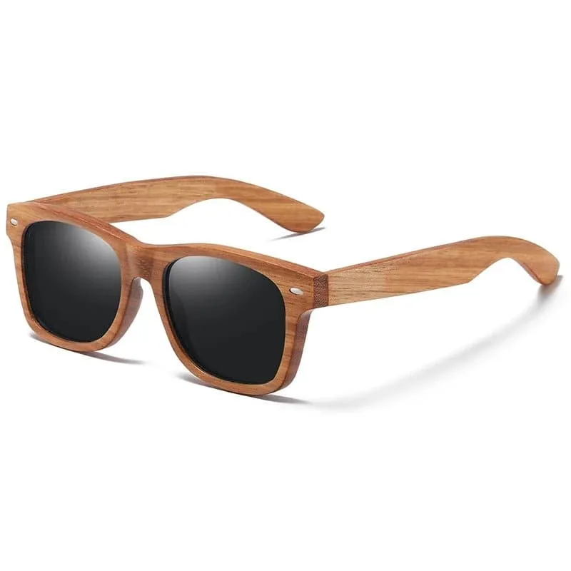 Bamboo Polarized Sunglasses for Women - UV400 Protection