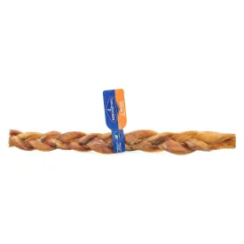 Barkworthies Beef Gullet Braided Dog Chews