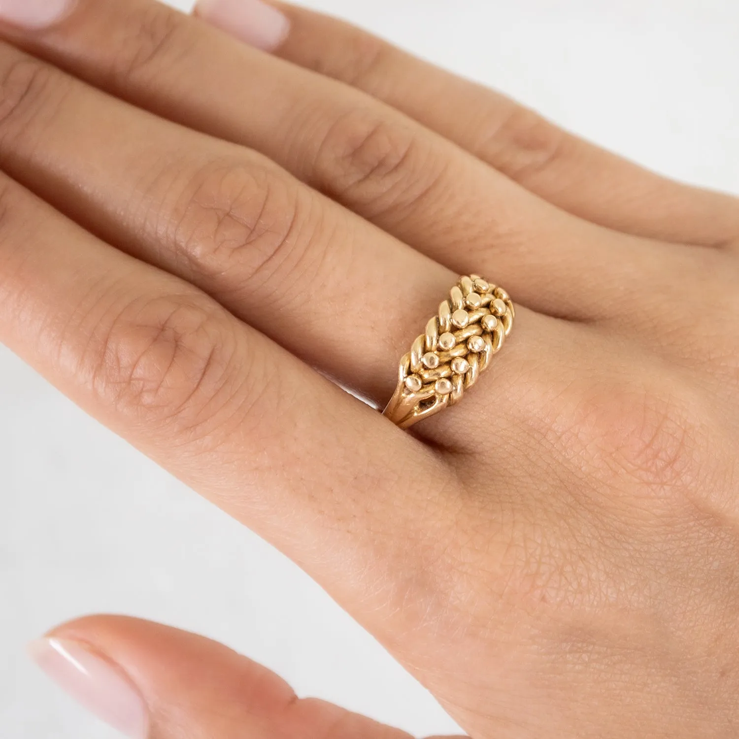 Braided Keeper Ring