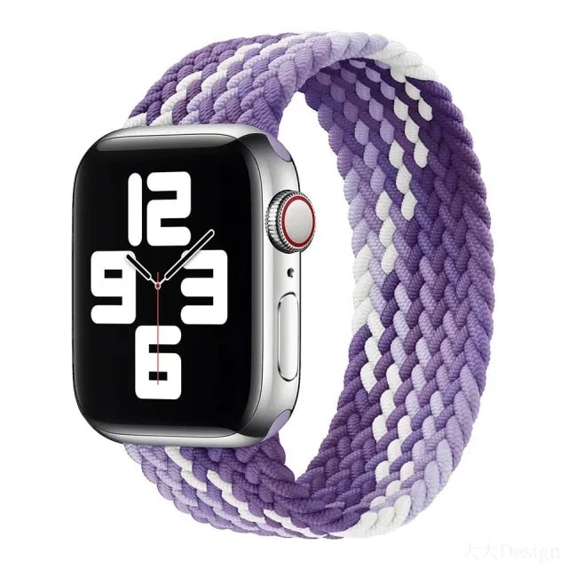 Braided Solo Loop For Apple Watch Band Strap