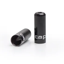 Capgo OL Open End Caps - Black / Alloy / 10 Pack