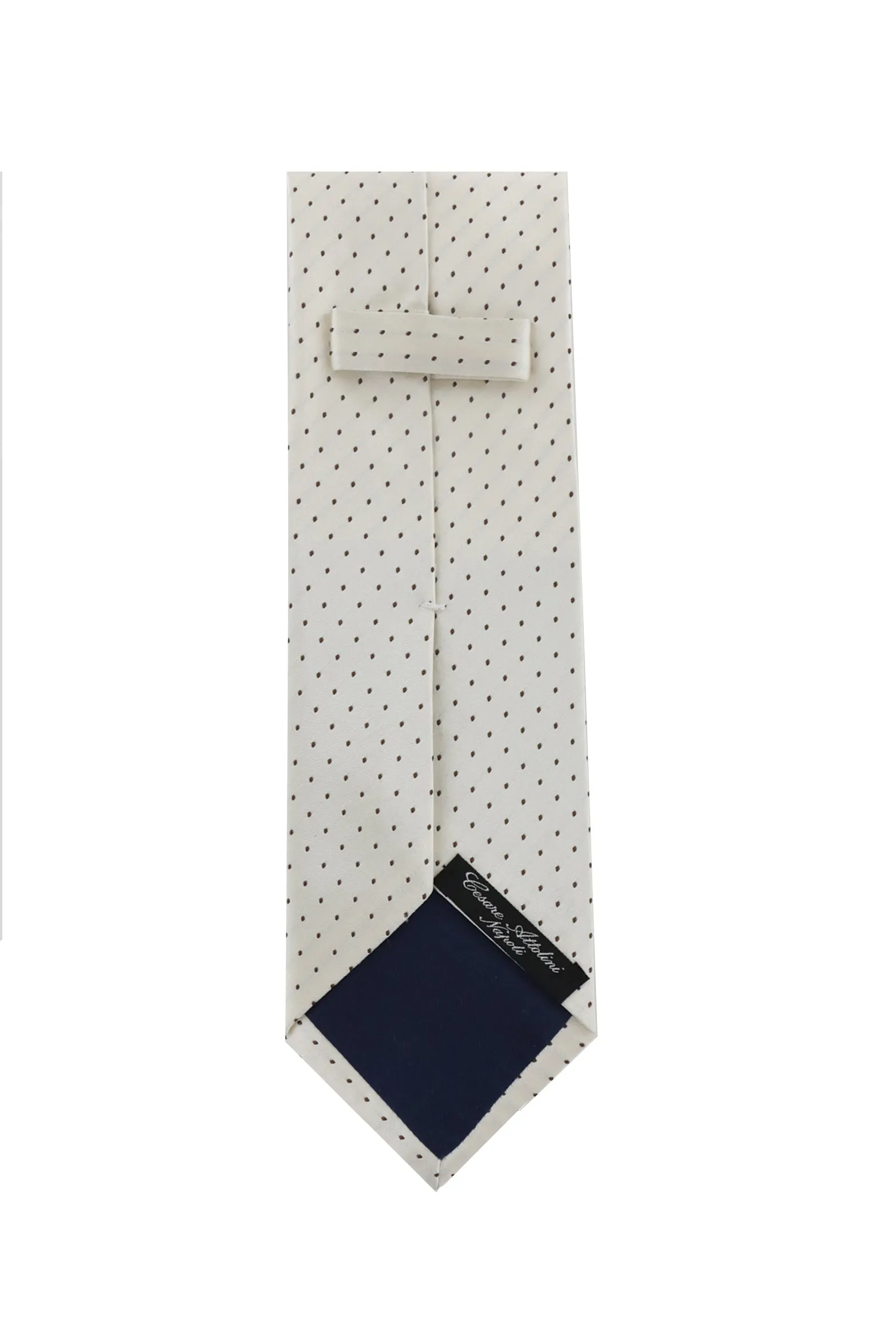 Cesare Attolini Off White Tie