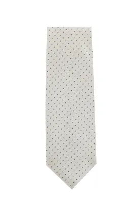 Cesare Attolini Off White Tie