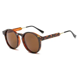 Claude Round Tortoise Sunglasses