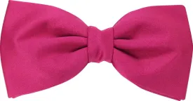 CLEARANCE - Cerise Rose Bow Tie