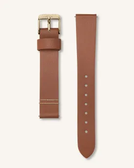 Cognac Gold Strap