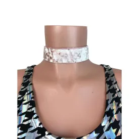 Dusty Rose Crushed Velvet Choker