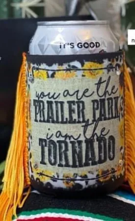 Dutton Tornado Koozie