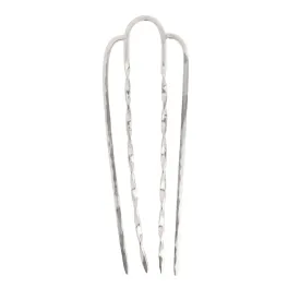 Effortless Twist Hair Fork in Silver- Large