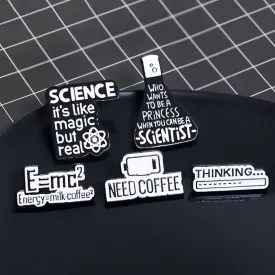 Enamel Pins - Sciences