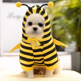 Fancy Bee Outfit for Puppies