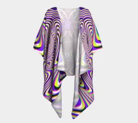 Illusion Draped Kimono