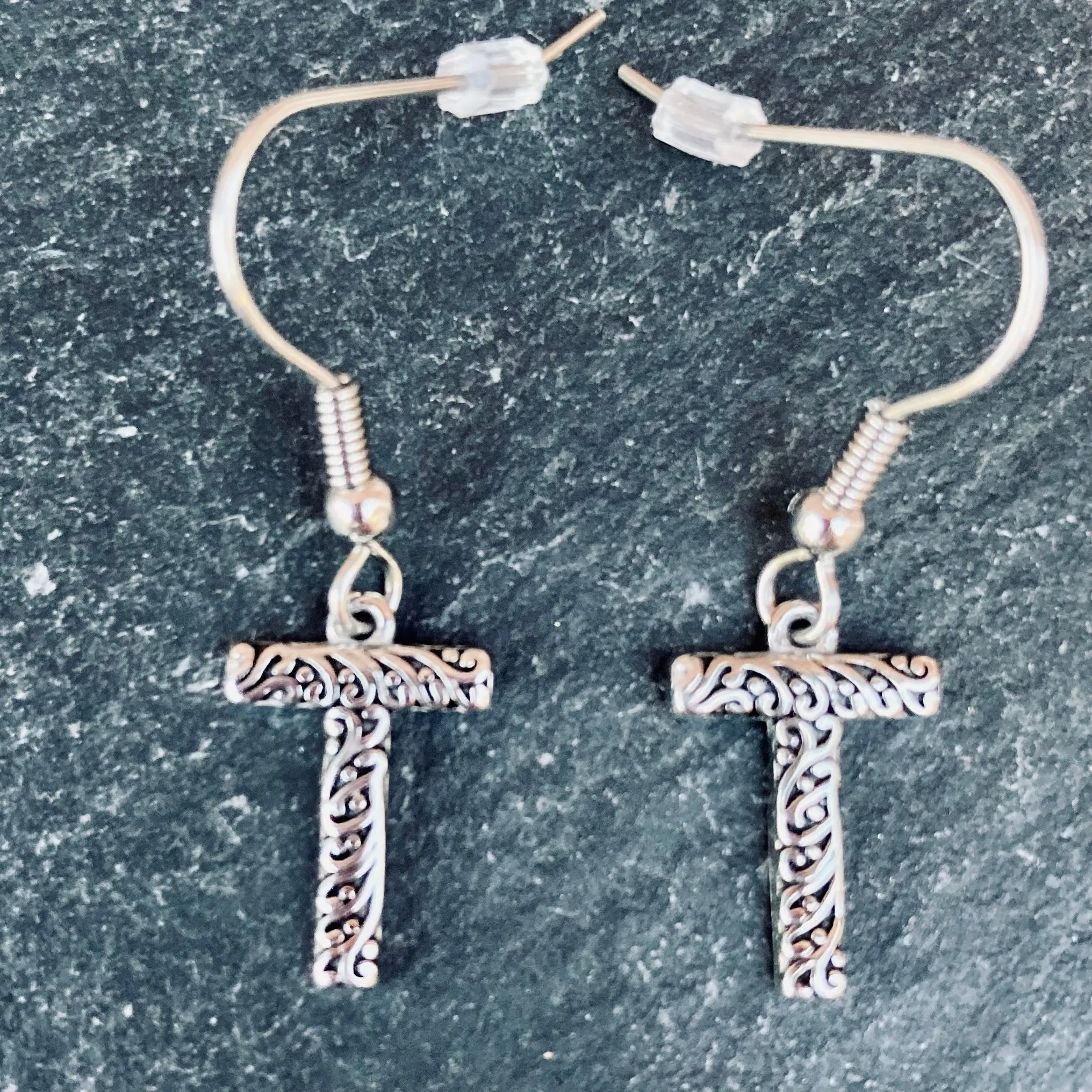 Ladies Letter Earrings - CLEARANCE