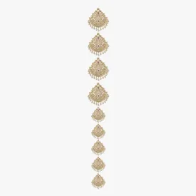 Nandini Nakshatra CZ Hair Brooch