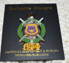 Omega Crest Lapel Pin