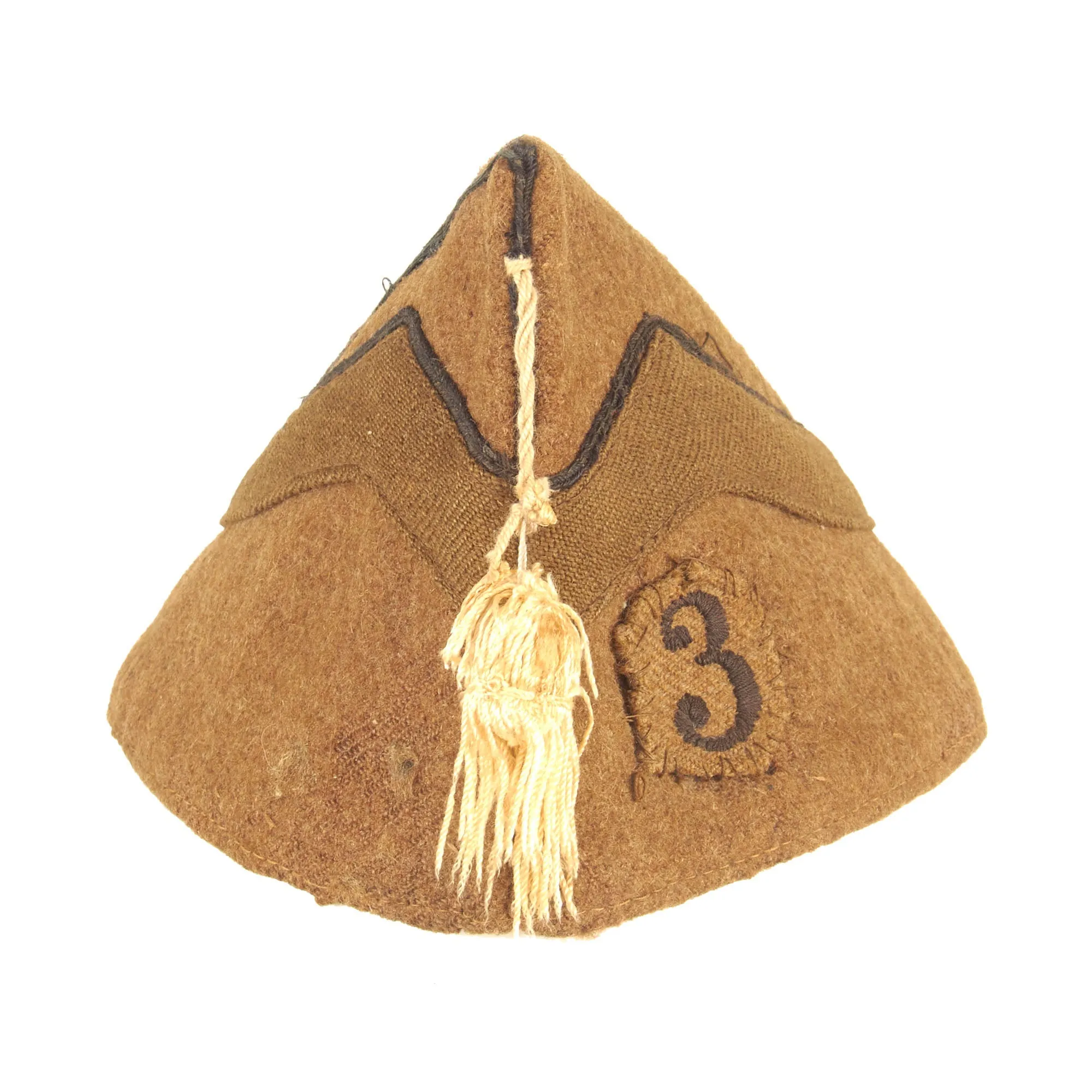 Original Belgian WWI 3rd Infantry Division M1916 Forage Cap