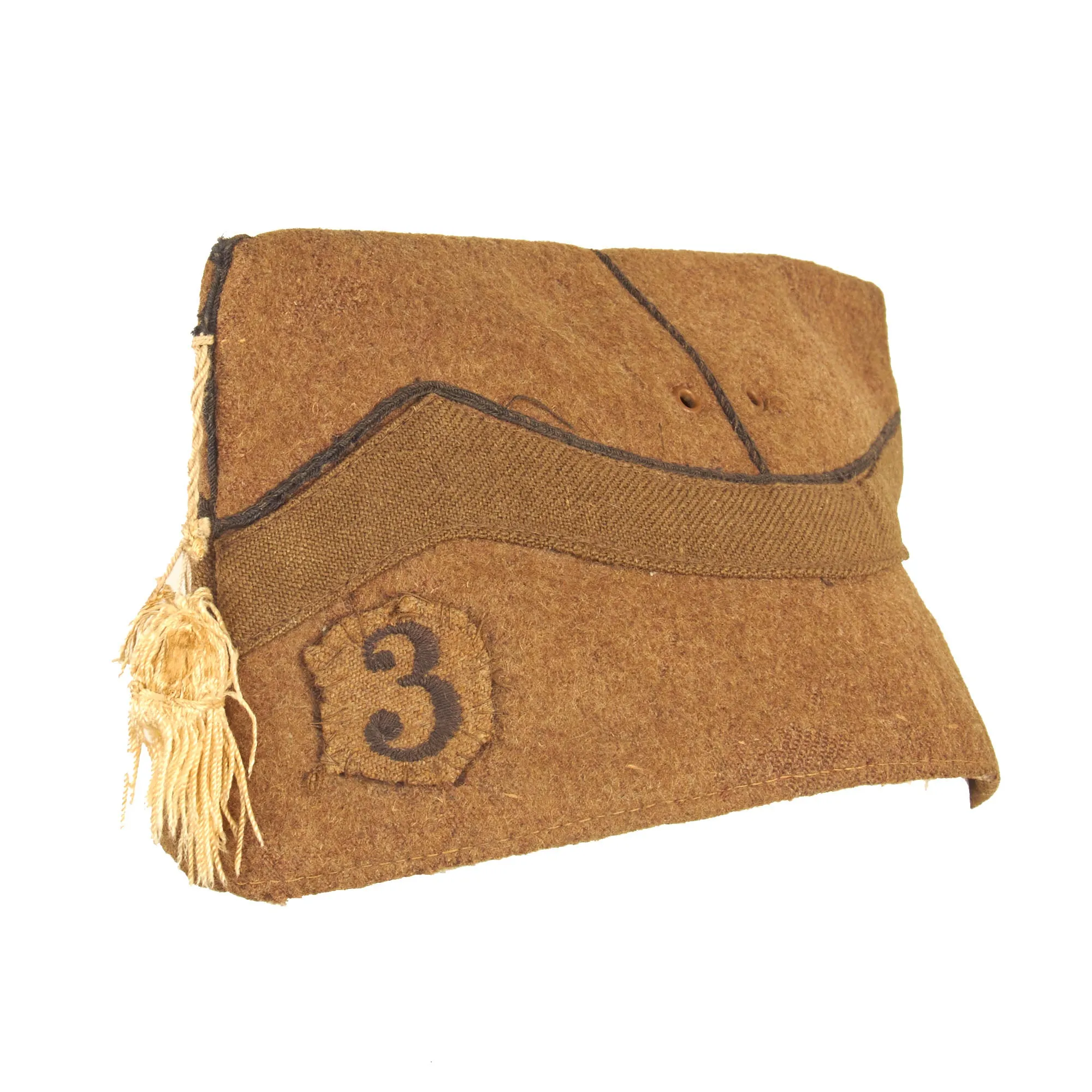 Original Belgian WWI 3rd Infantry Division M1916 Forage Cap