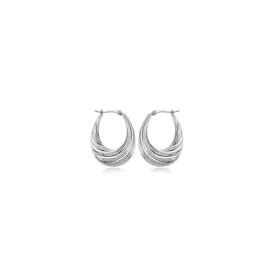 Sterling Silver Med. Deep Swirls Earrings